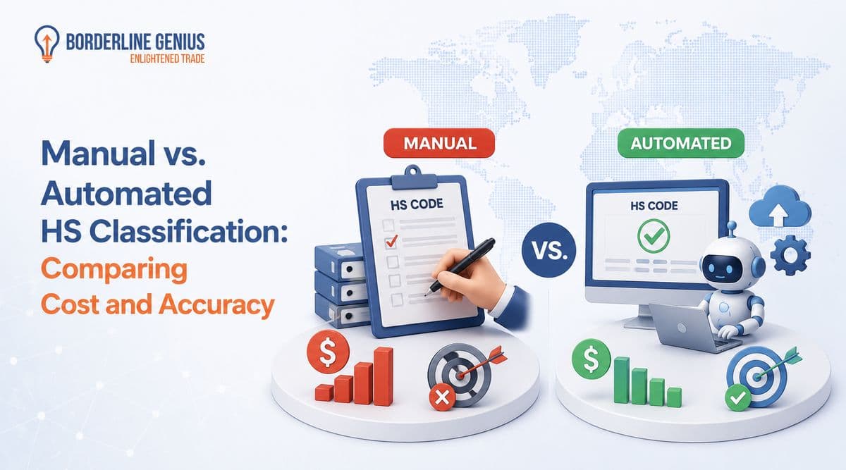 Manual vs. Automated HS Classification: Comparing Cost and Accuracy