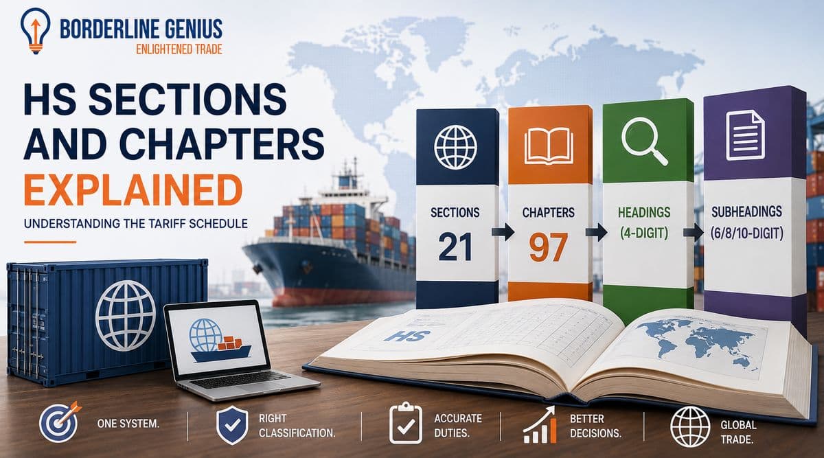 HS Sections and Chapters Explained: Understanding the Tariff Schedule