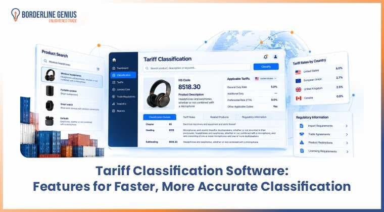 Tariff Classification Software Features for Higher Accuracy