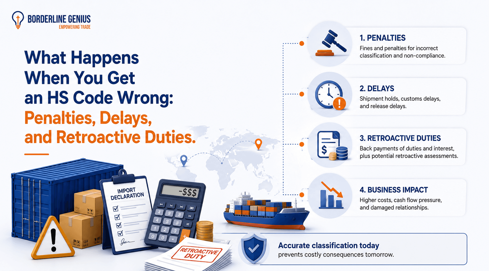 What Happens When You Get an HS Code Wrong: Penalties, Delays, and Retroactive Duties